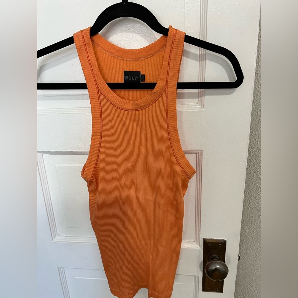 WSLY ribbed tank.